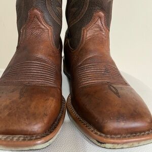 Ariat Men’s Brown Heeled Boots Western Style